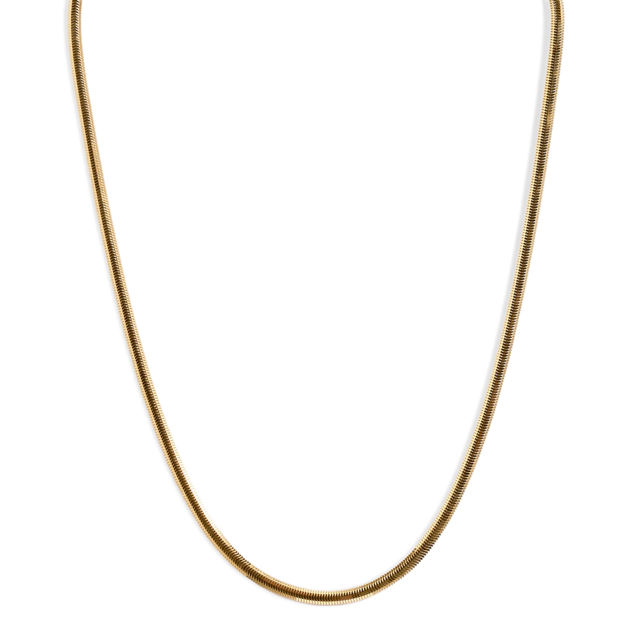 Herringbone Chain Necklace - Abra Jewellery -