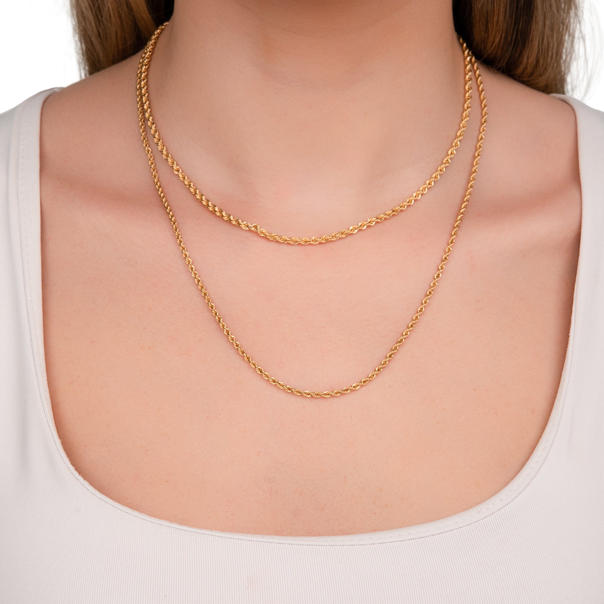 Rope Chain Necklace - Abra Jewellery - necklace