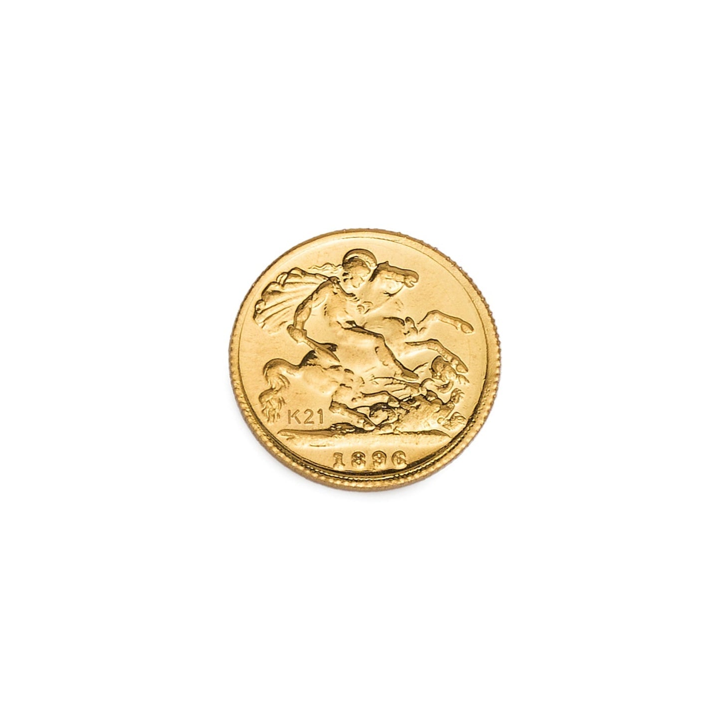 21K British Sovereign Gold Coin (King George V) - Abra Jewellery - Gold Coin