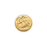 21K British Sovereign Gold Coin (King George V)