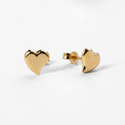 Heart Stud Earrings