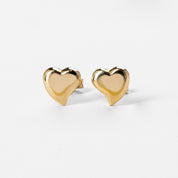Heart Stud Earrings