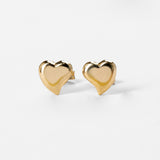 Heart Stud Earrings