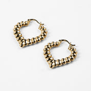 Jagged Heart Earrings