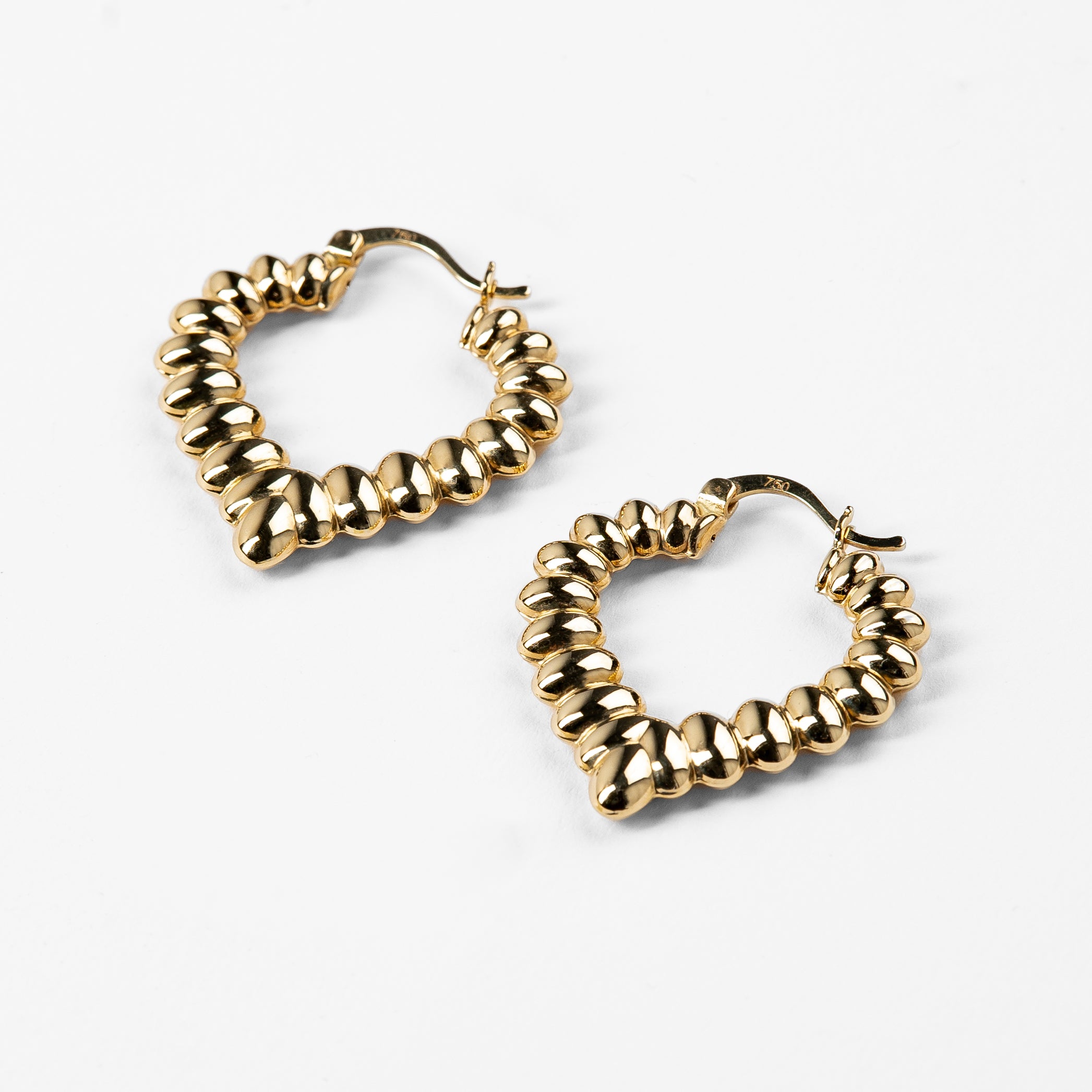 Jagged Heart Earrings