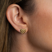 Mosaic Heart Earrings