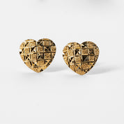 Mosaic Heart Earrings