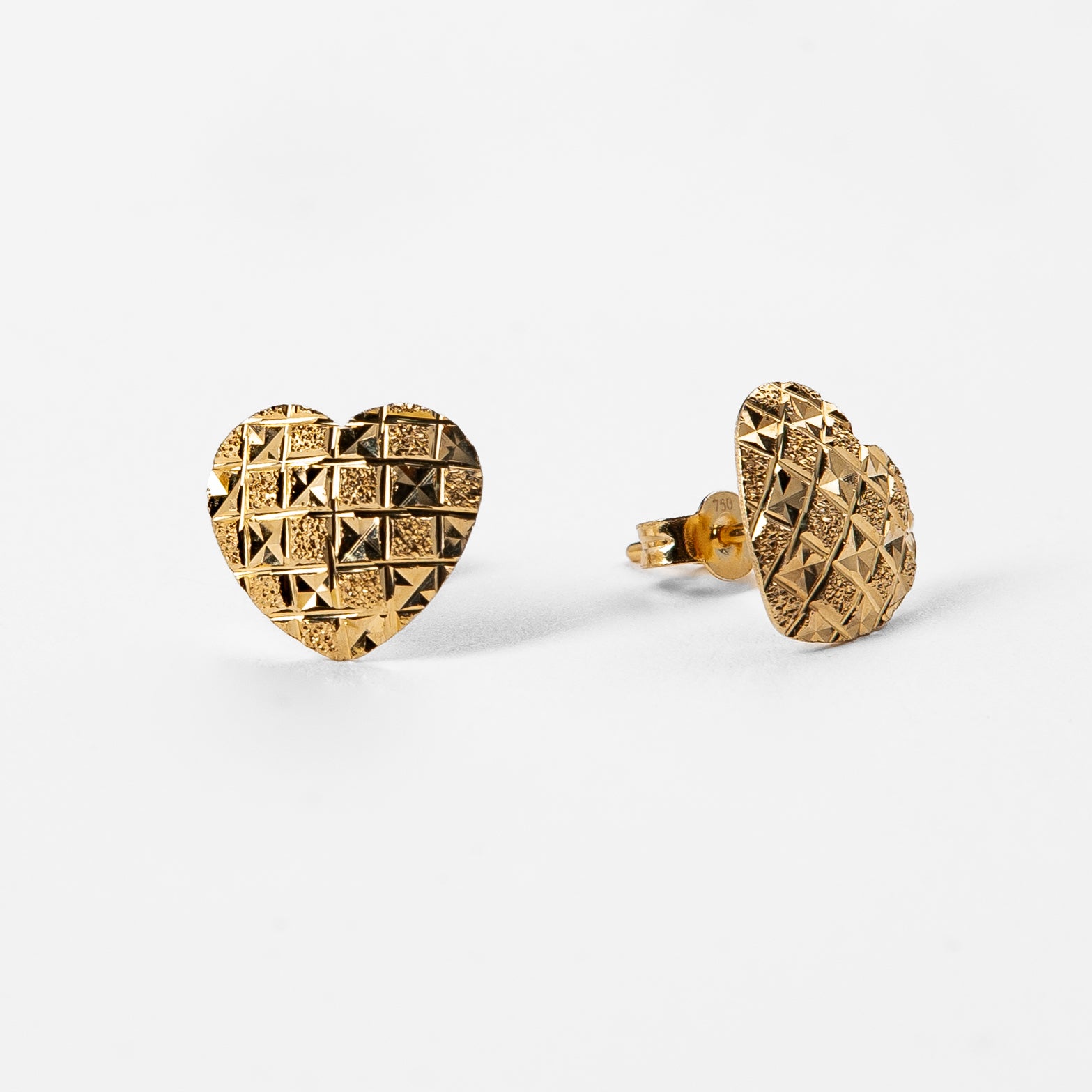 Mosaic Heart Earrings