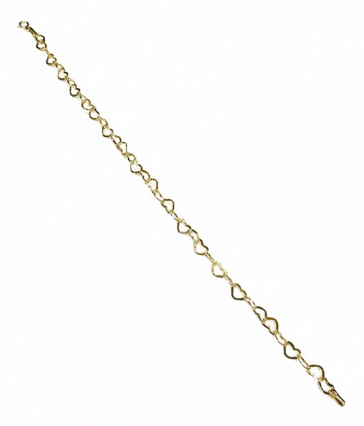 Aura Heart Link Bracelet - Abra Jewellery - bracelet