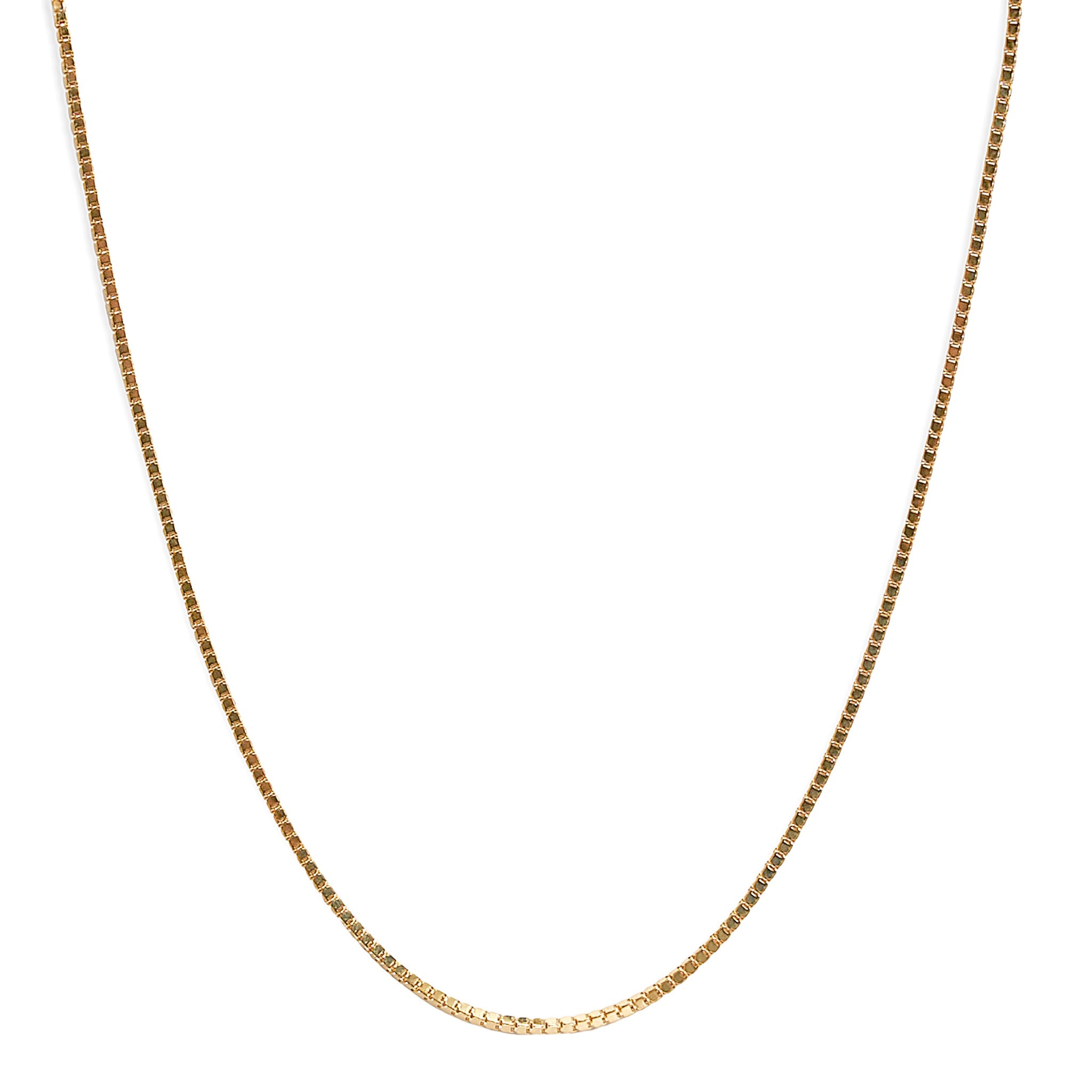 Box Chain Necklace - Abra Jewellery -