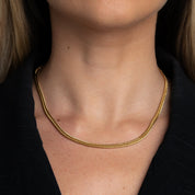 Boyfriend Chain Necklace - Abra Jewellery - necklace