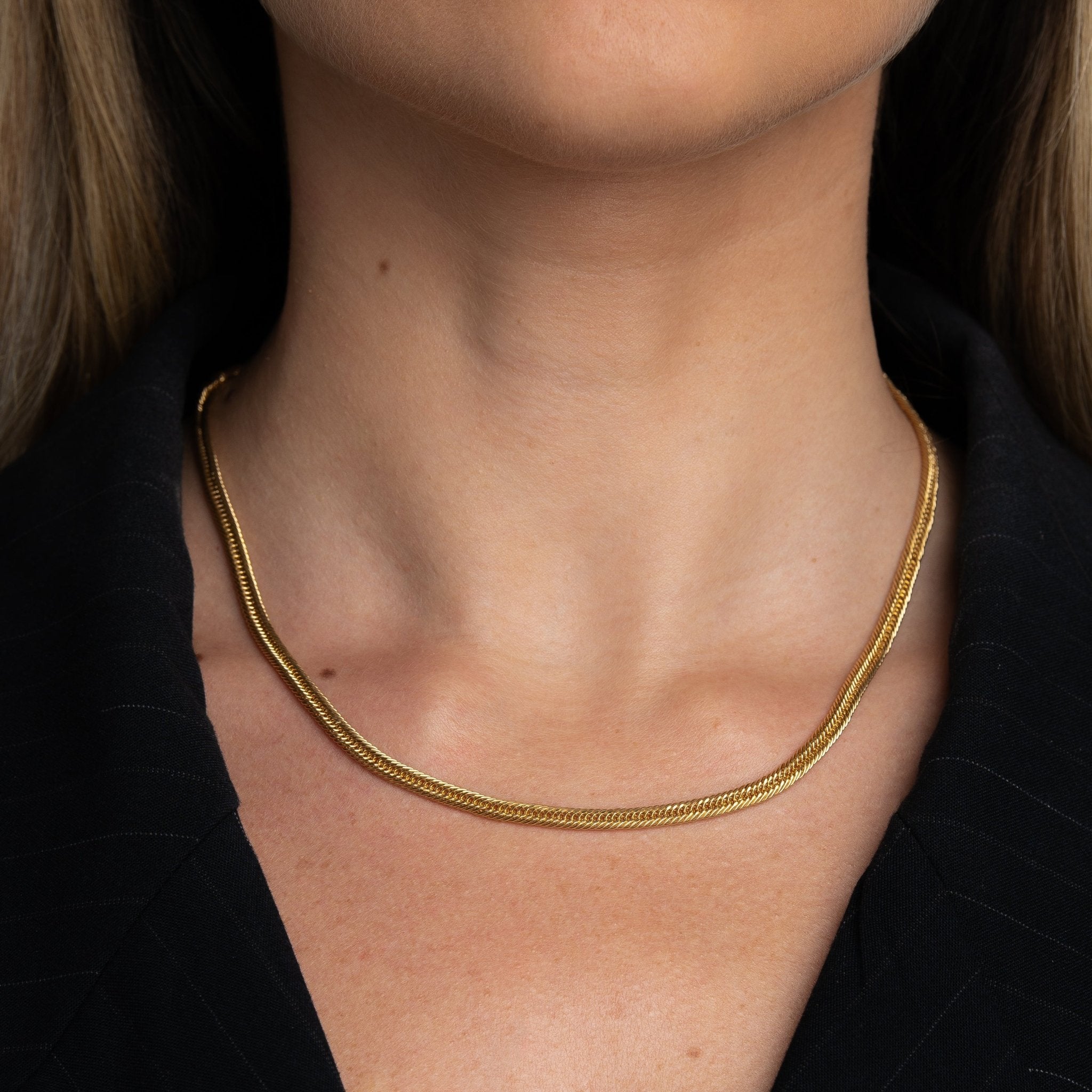 Boyfriend Chain Necklace - Abra Jewellery - necklace