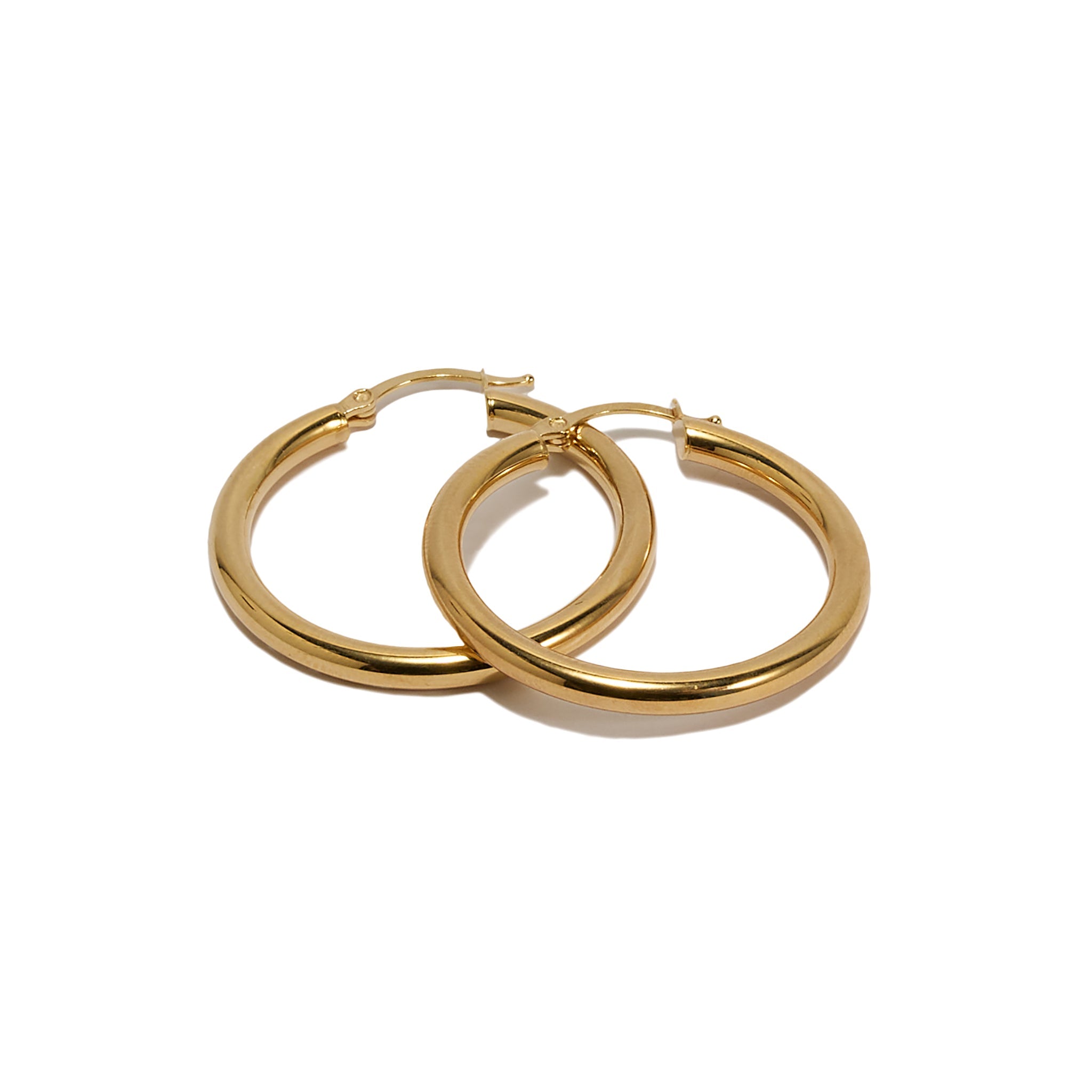 Classic Hoop Earrings - Abra Jewellery -