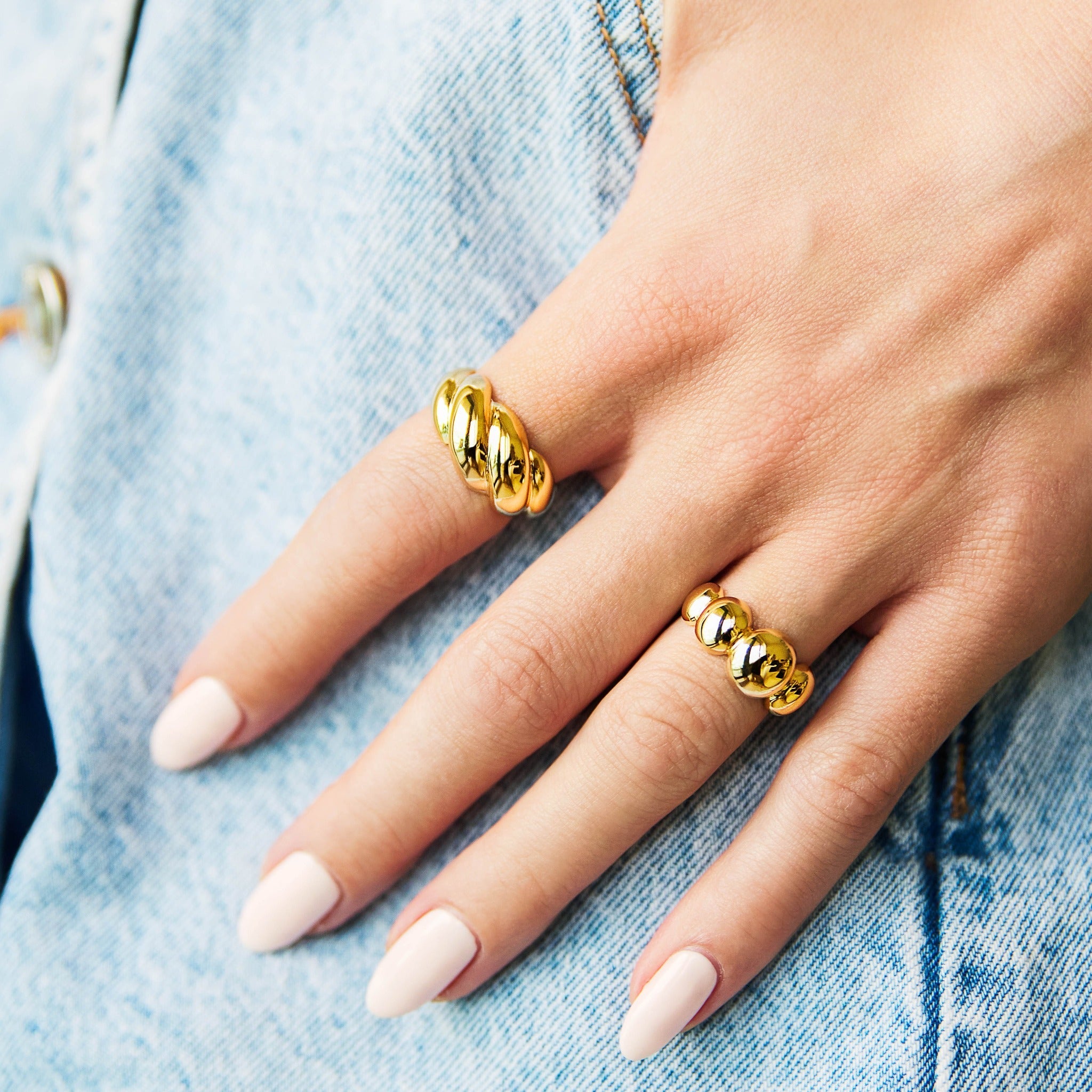 Croissant Ring - Abra Jewellery - ring