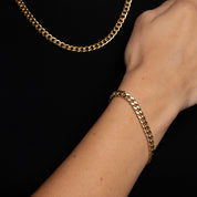 Cuban Link Chain Bracelet - Abra Jewellery - bracelet
