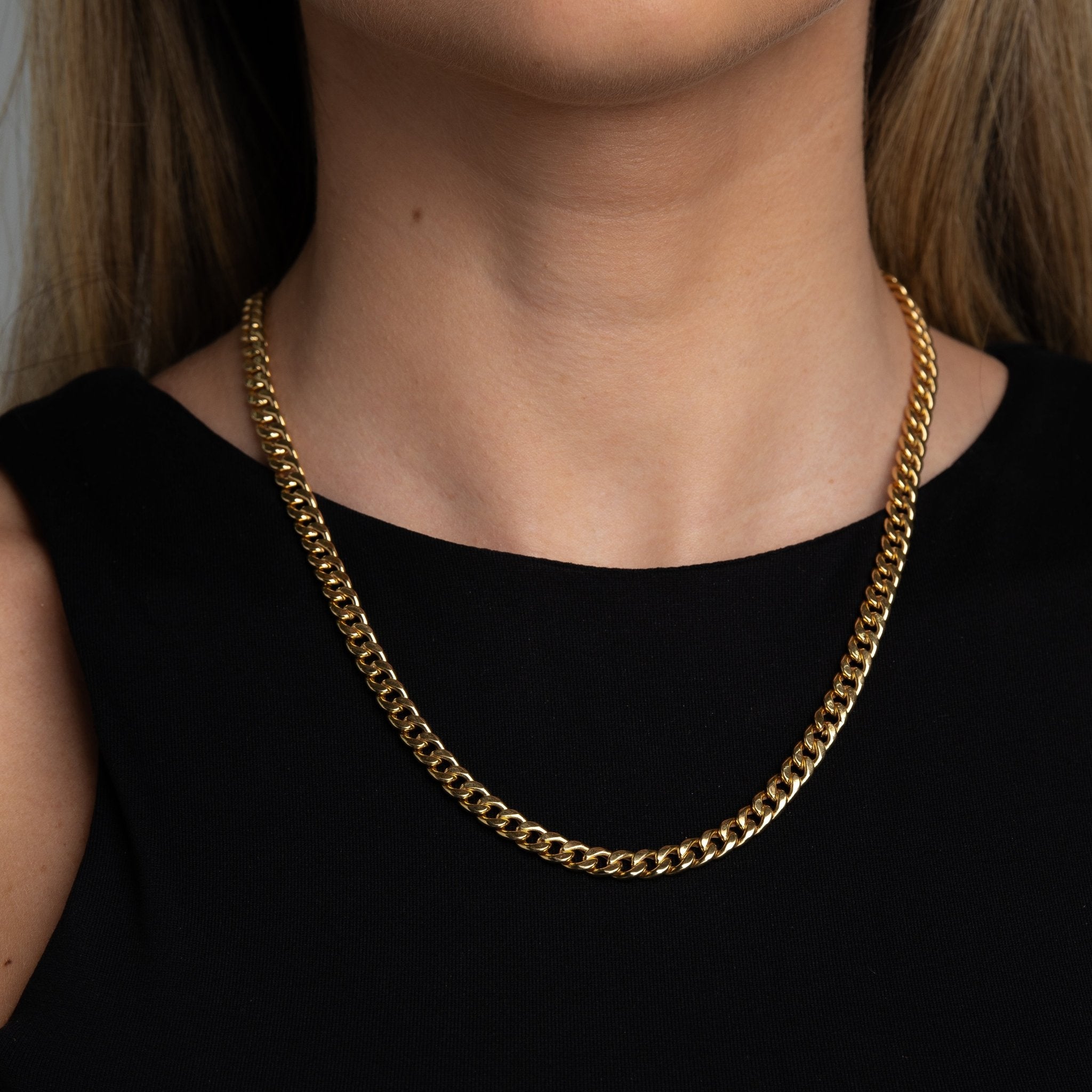 Cuban Link Chain Necklace - Abra Jewellery - necklace