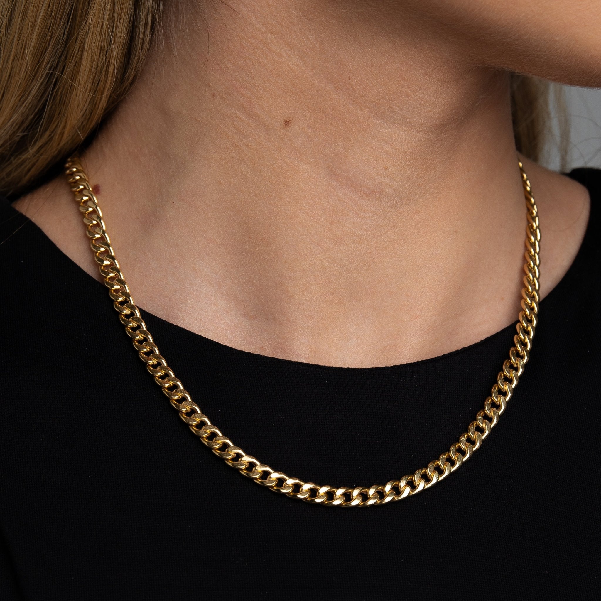 Cuban Link Chain Necklace - Abra Jewellery - necklace