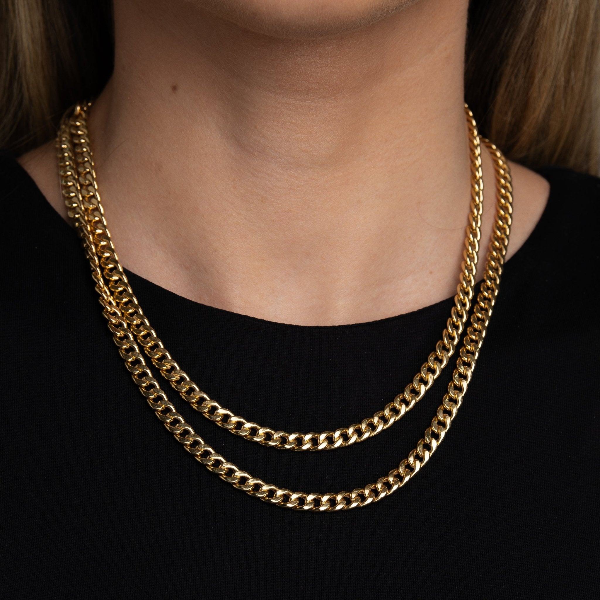 Cuban Link Chain Necklace - Abra Jewellery - necklace