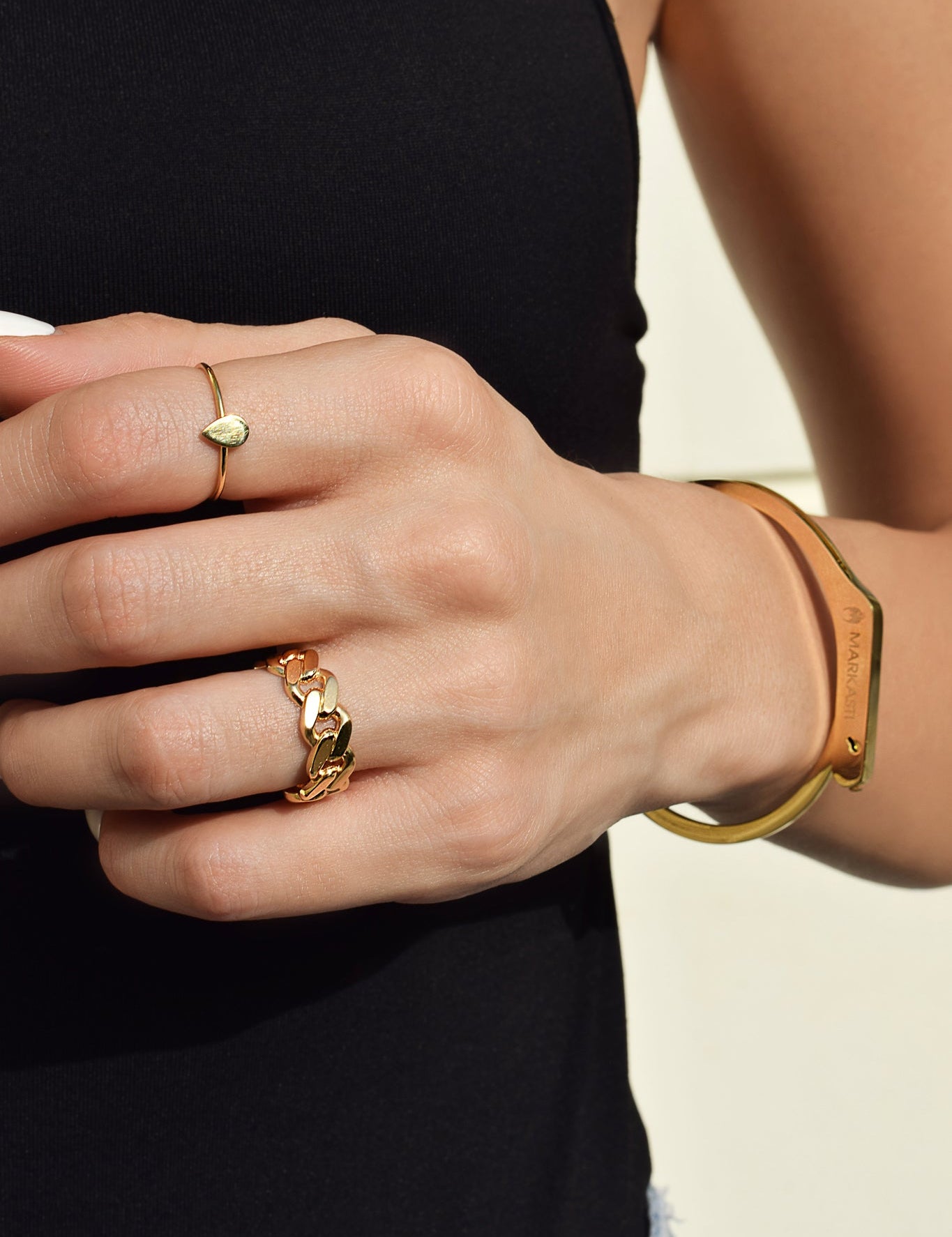 Cuban Ring - Abra Jewellery -