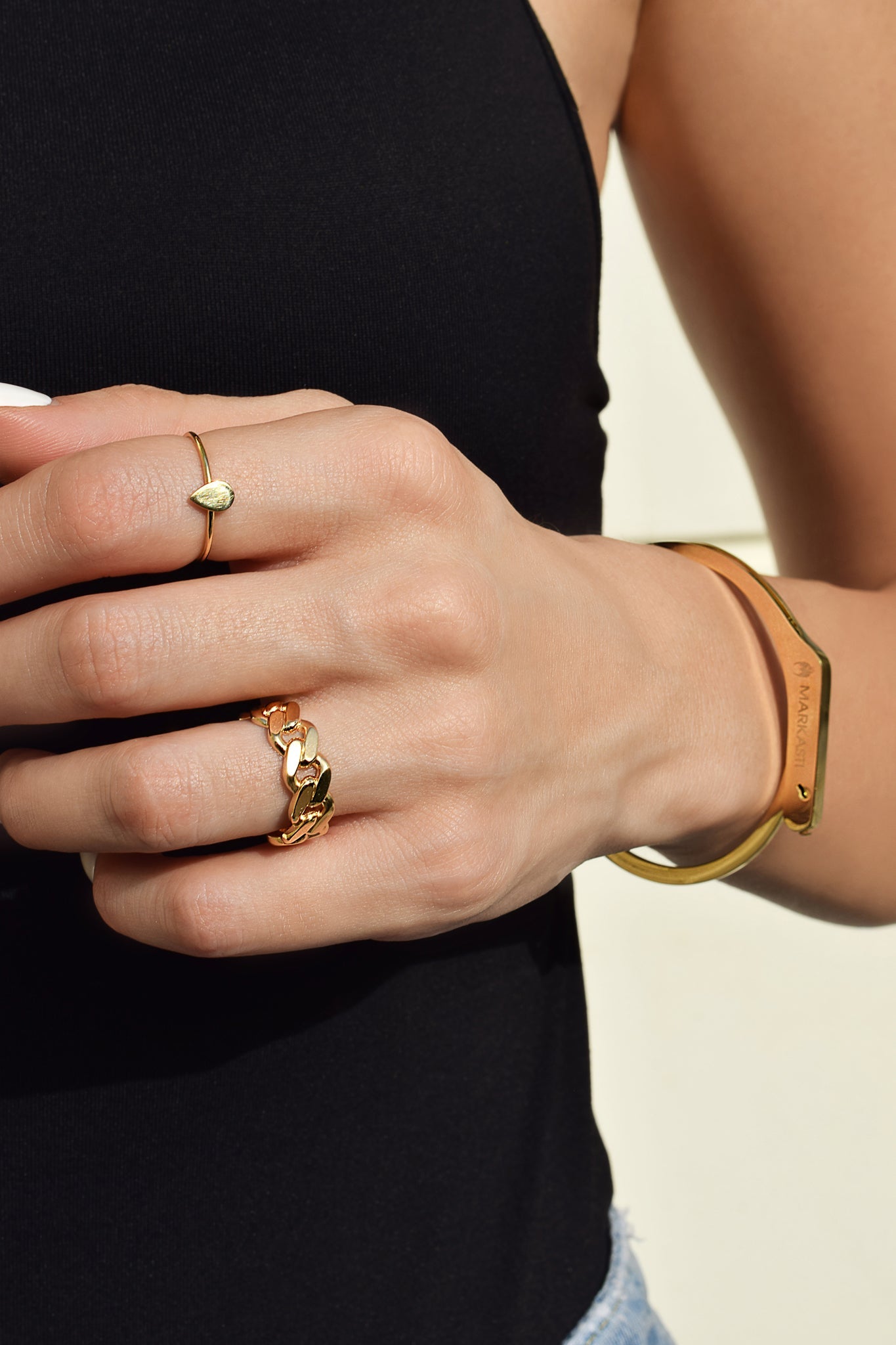 Cuban Ring - Abra Jewellery -