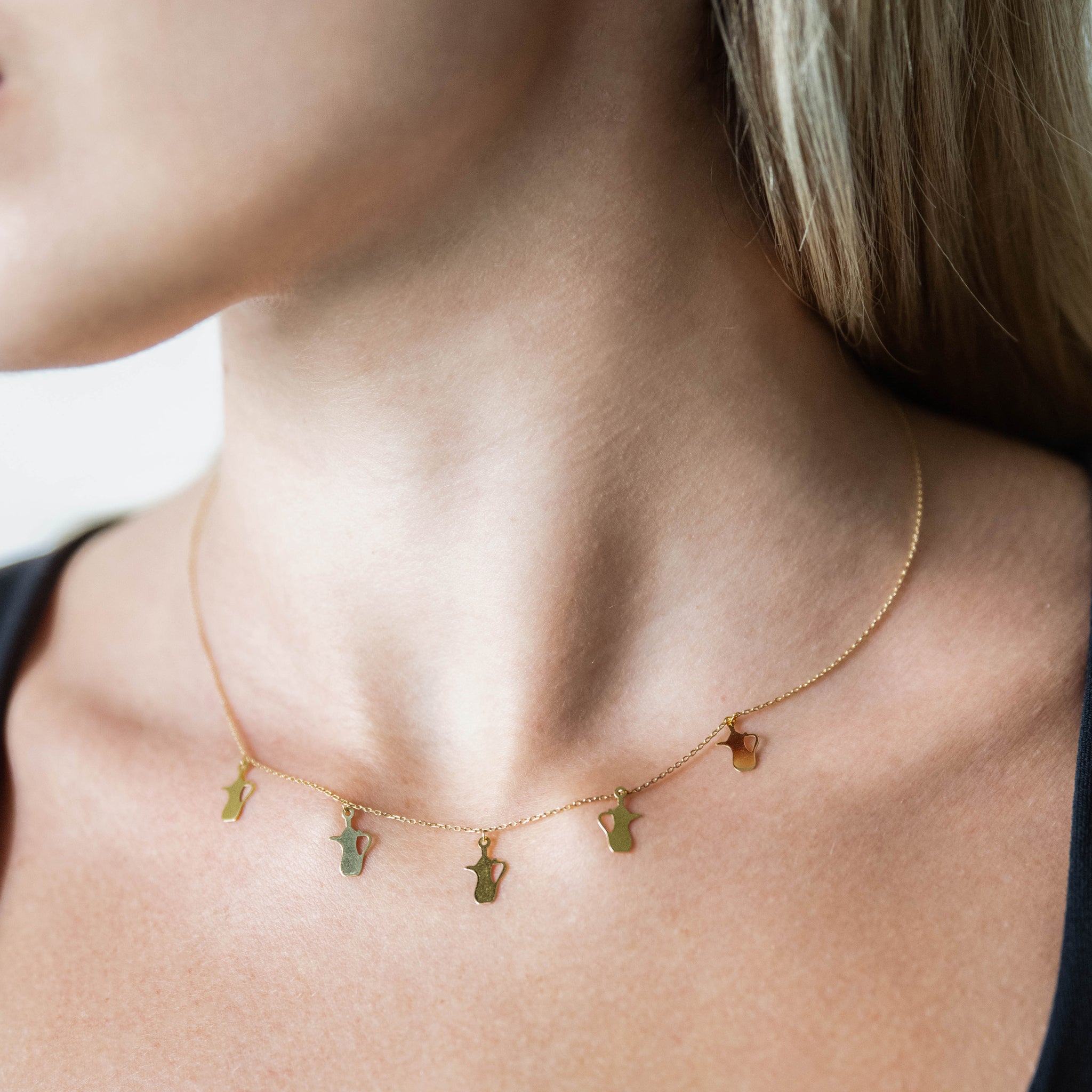 Dallah Necklace - Abra Jewellery -