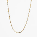 Flat Curb Chain Necklace