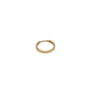 Flat Hoop Mini Earrings - Abra Jewellery -