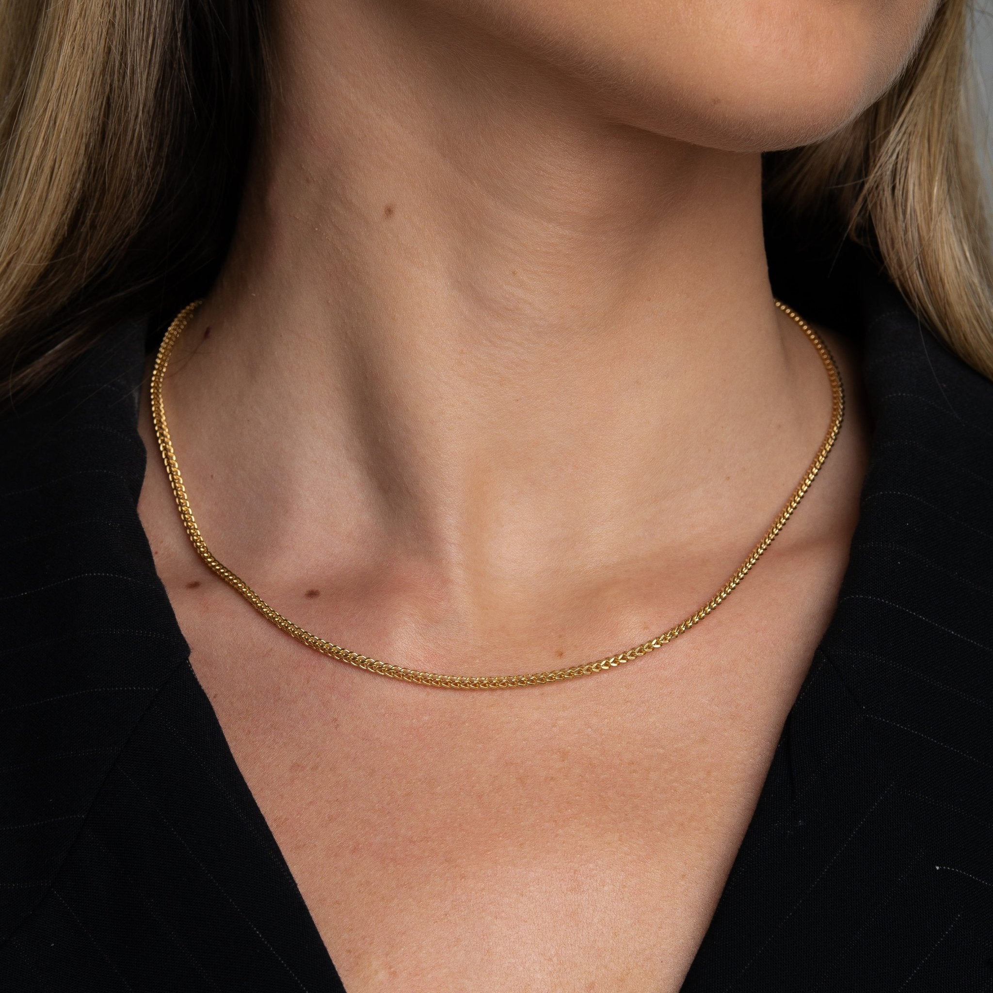 Foxtail Chain Necklace - Abra Jewellery - necklace