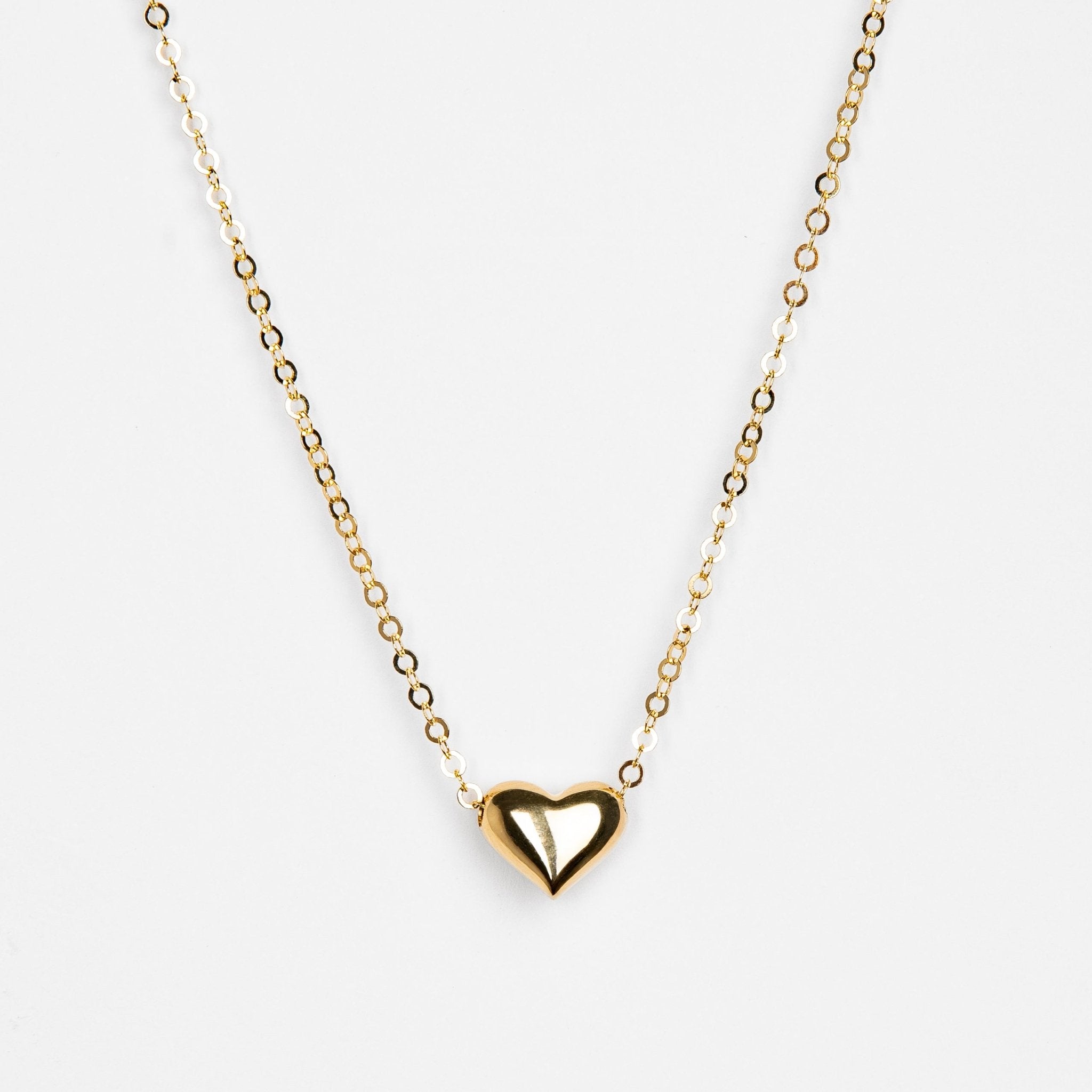 Heart Charm Necklace - Abra Jewellery - necklace