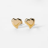 Heart Stud Earrings