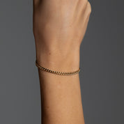 Mini Cuban Link Chain Bracelet - Abra Jewellery - bracelet
