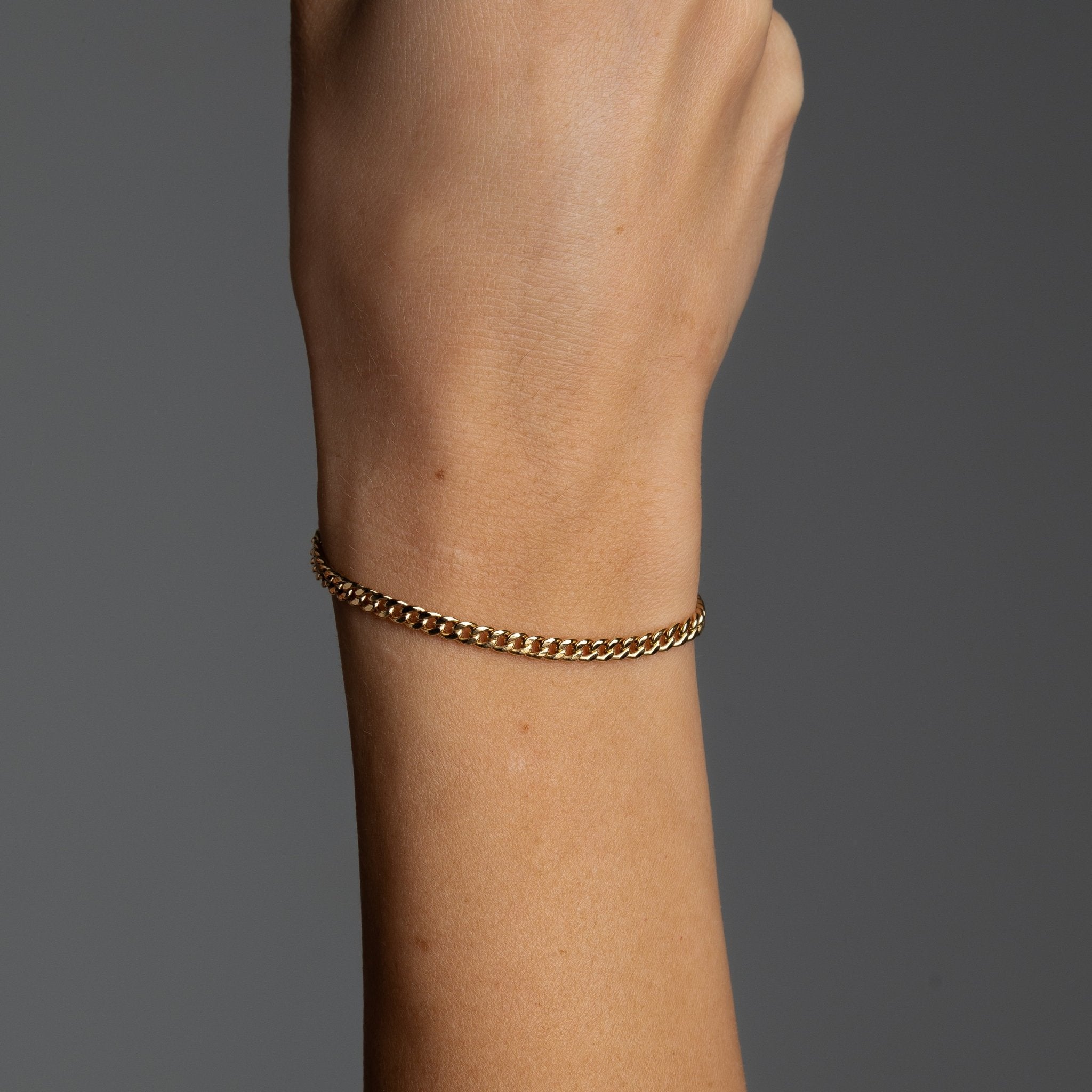 Mini Cuban Link Chain Bracelet - Abra Jewellery - bracelet