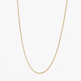 Mini Flat Curb Chain Necklace