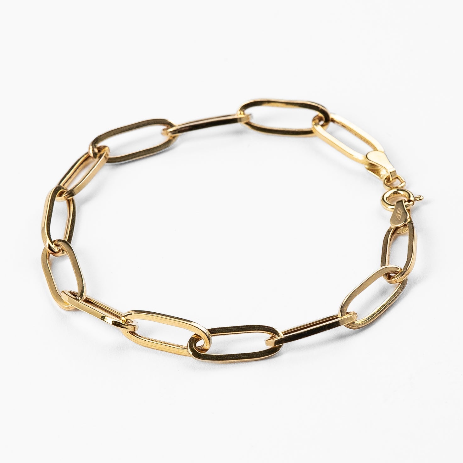Paperclip Chain Bracelet - Abra Jewellery - bracelet