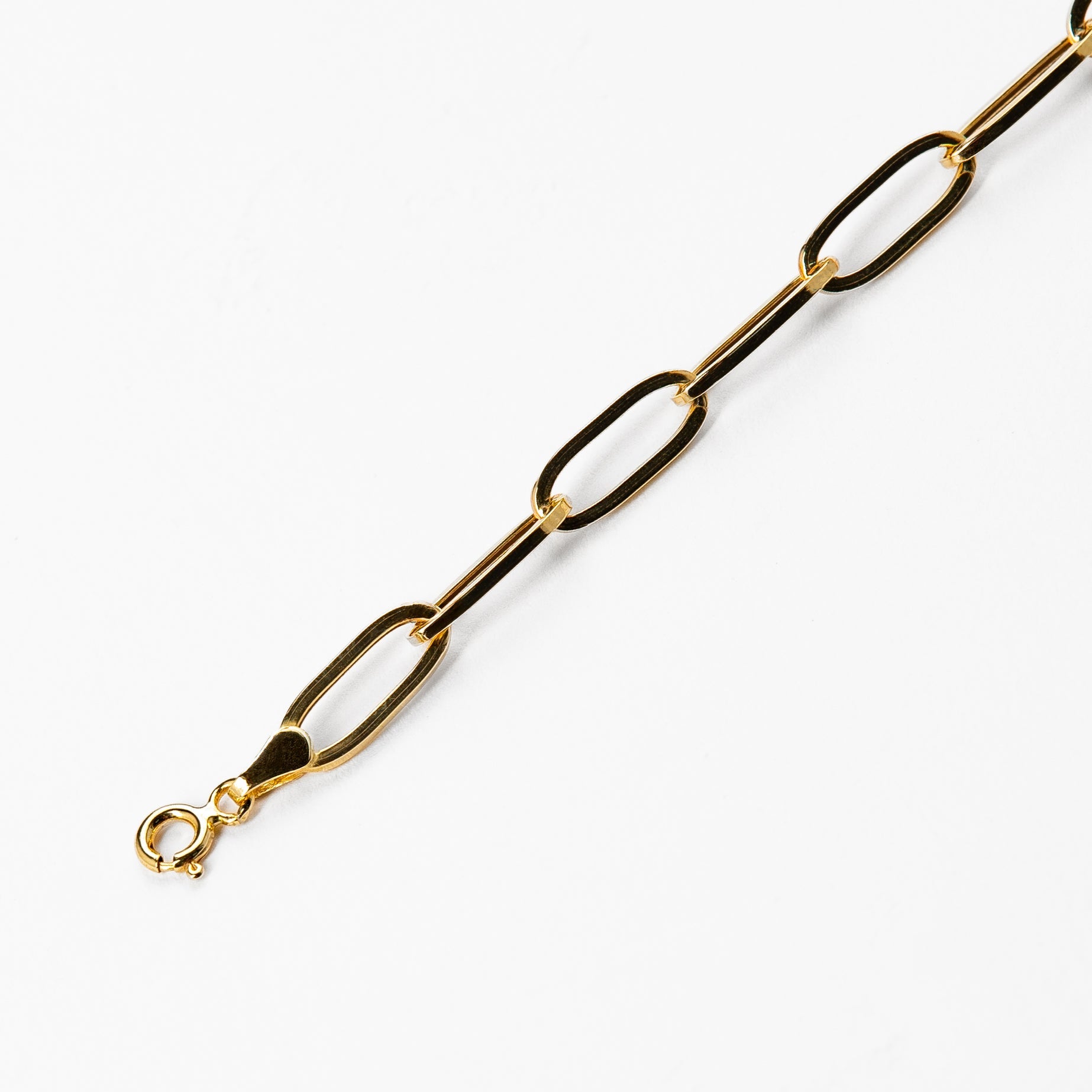Paperclip Chain Bracelet - Abra Jewellery - bracelet