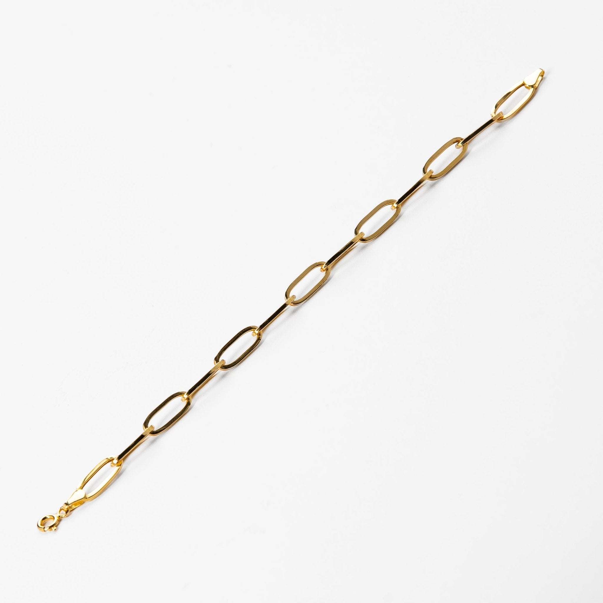 Paperclip Chain Bracelet - Abra Jewellery - bracelet