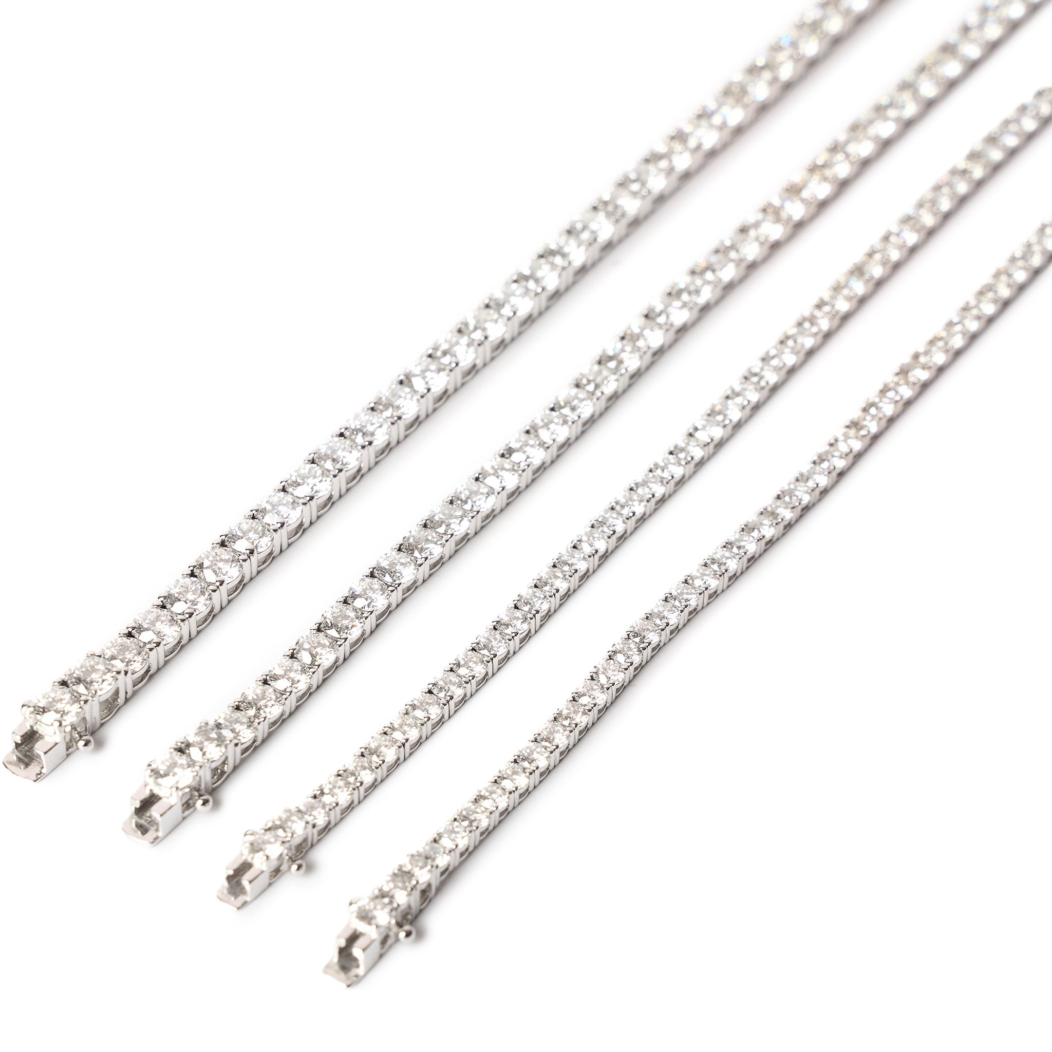 Poise (5.50ct) Diamond Tennis Bracelet - Abra Jewellery - bracelet