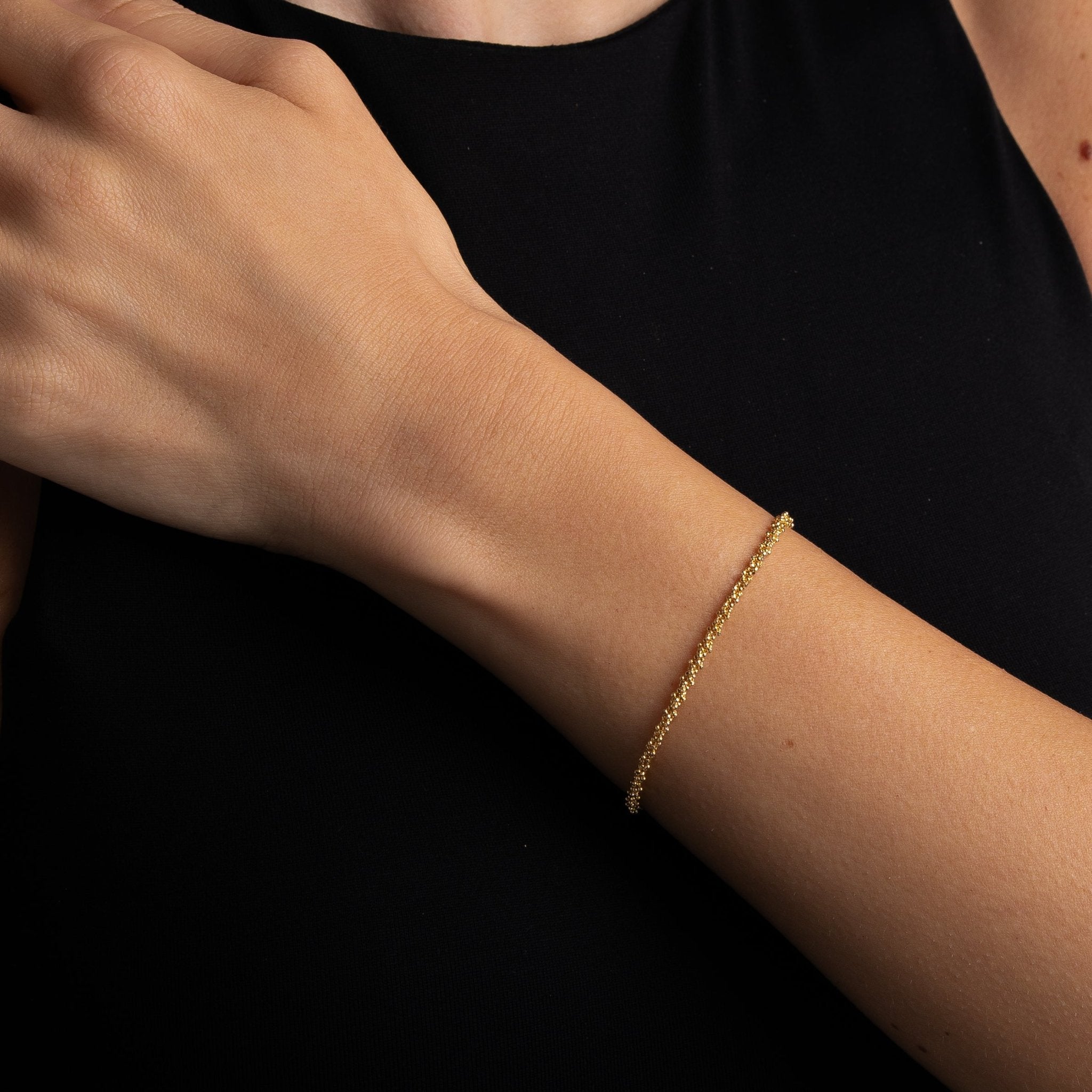 Popcorn Chain Bracelet - Abra Jewellery - bracelet