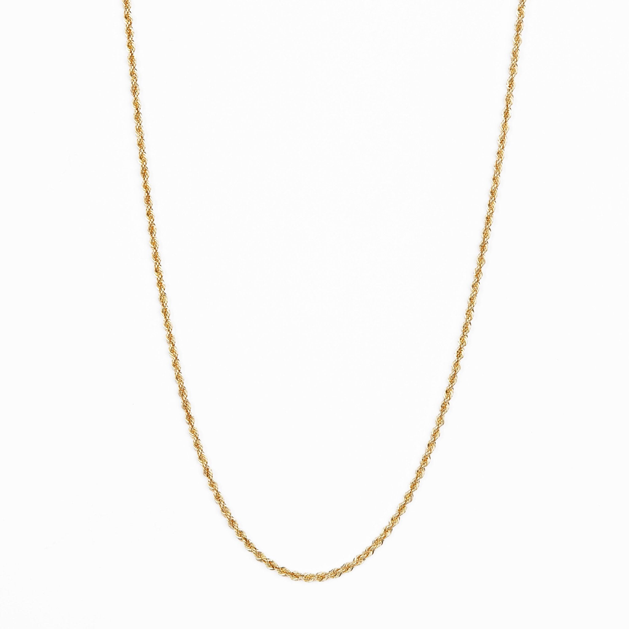 Rope Chain Necklace - Abra Jewellery - necklace
