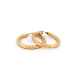 Scaletta Hoop Earrings