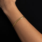Slim Cobra Chain Bracelet - Abra Jewellery - bracelet