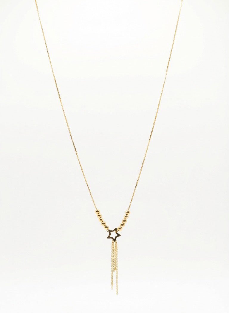 Starlight Tassel Necklace - Abra Jewellery - necklace