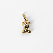 Teddy Bear Pendant - Abra Jewellery - pendant