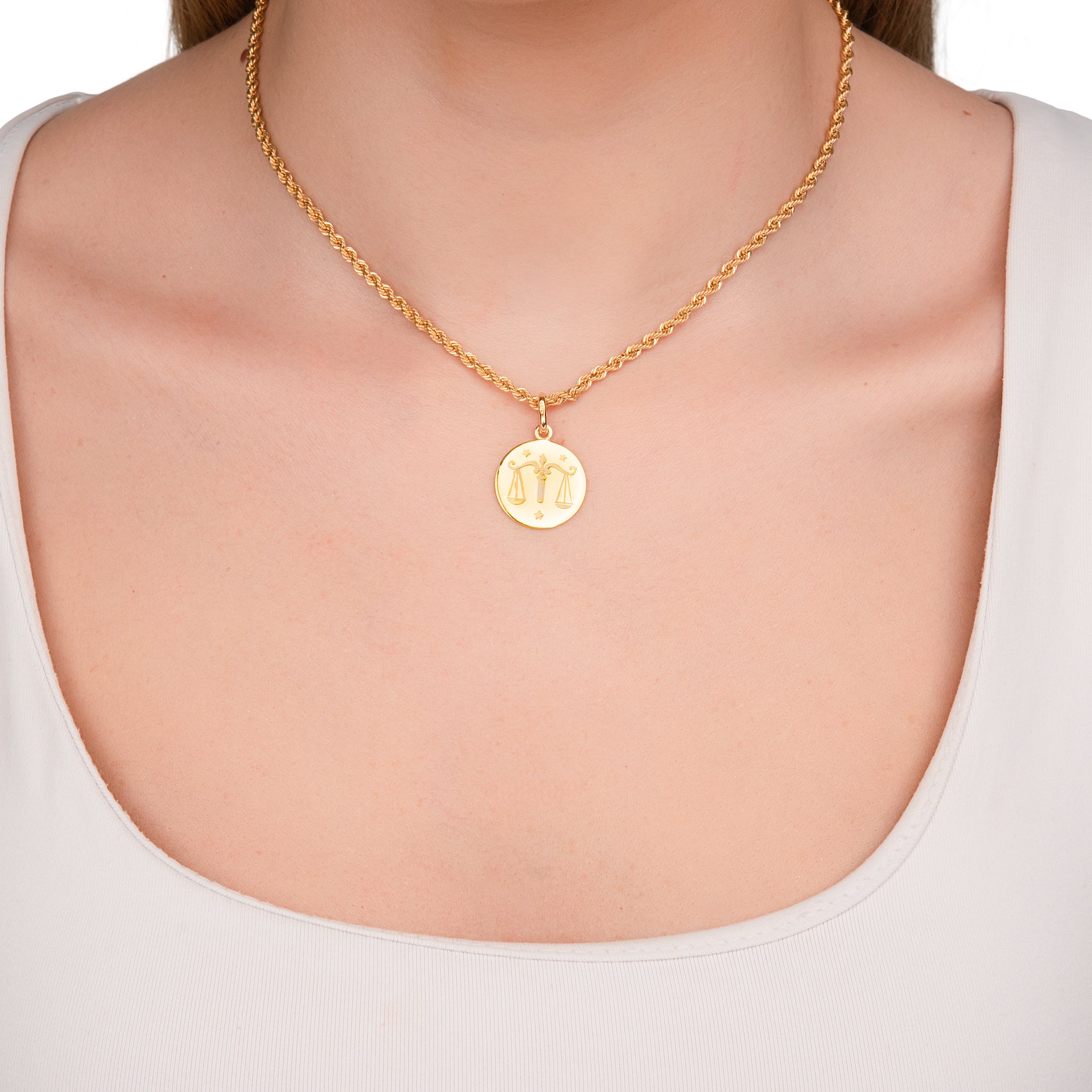 Zodiac Charm Pendant - Abra Jewellery - pendant