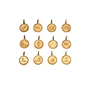 Zodiac Frame Pendant - Abra Jewellery - pendant
