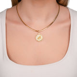Zodiac Frame Pendant