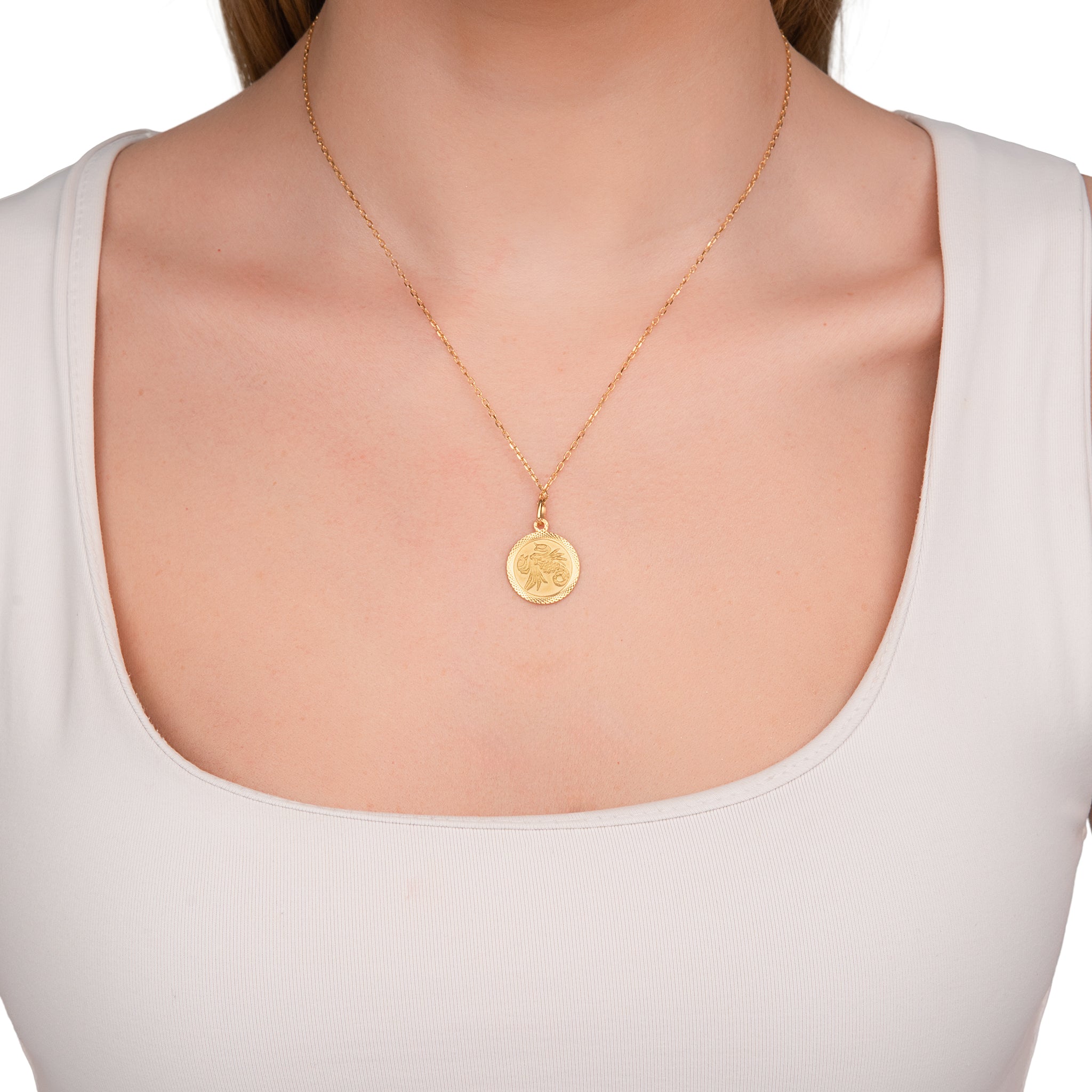 Zodiac Pendant - Abra Jewellery - pendant