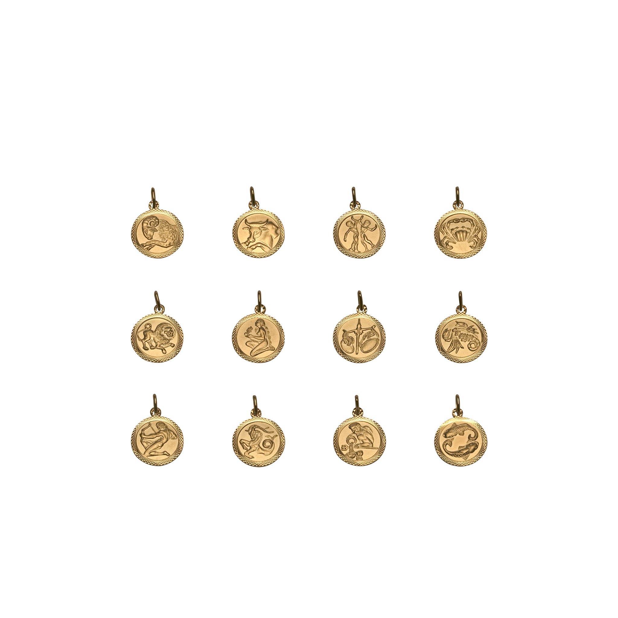 Zodiac Pendant - Abra Jewellery - pendant